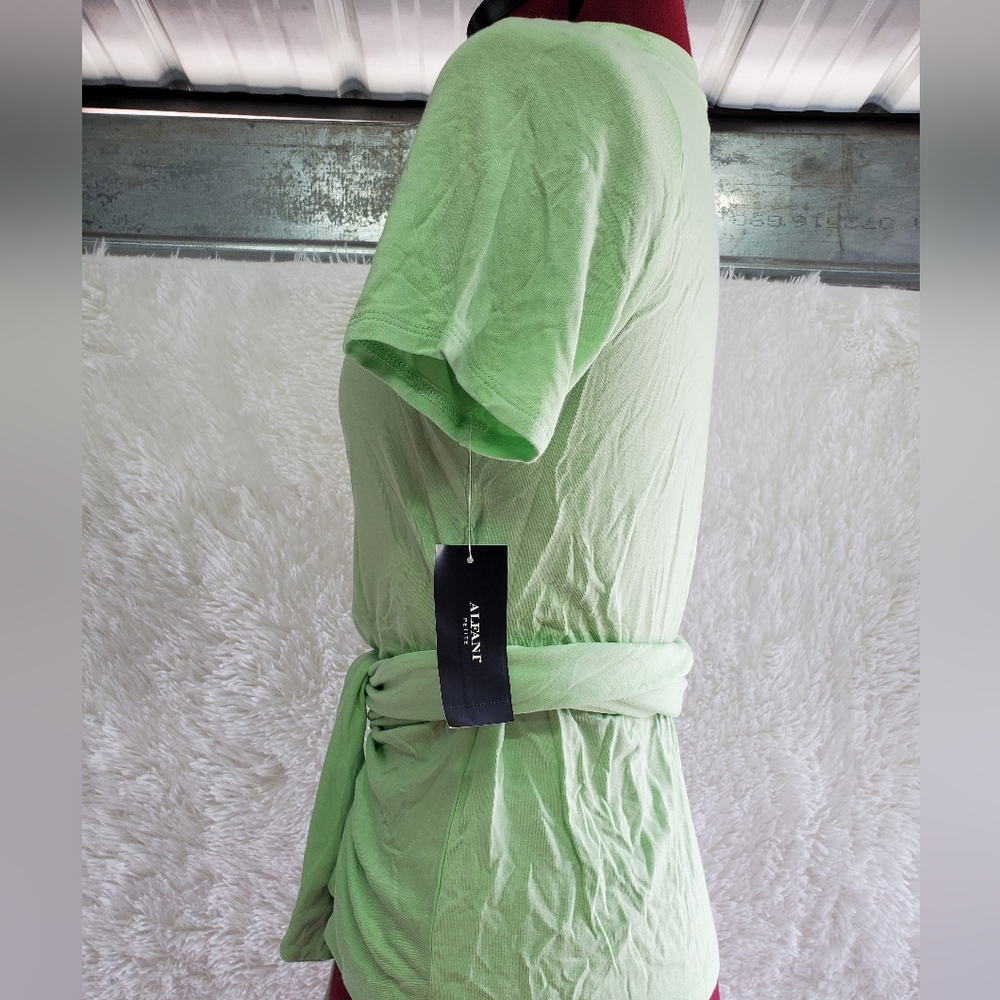 Alfani Neon Green PP Tshirt - Picture 3 of 6
